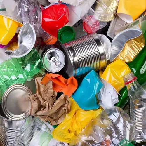 Rubbish that can be recycled